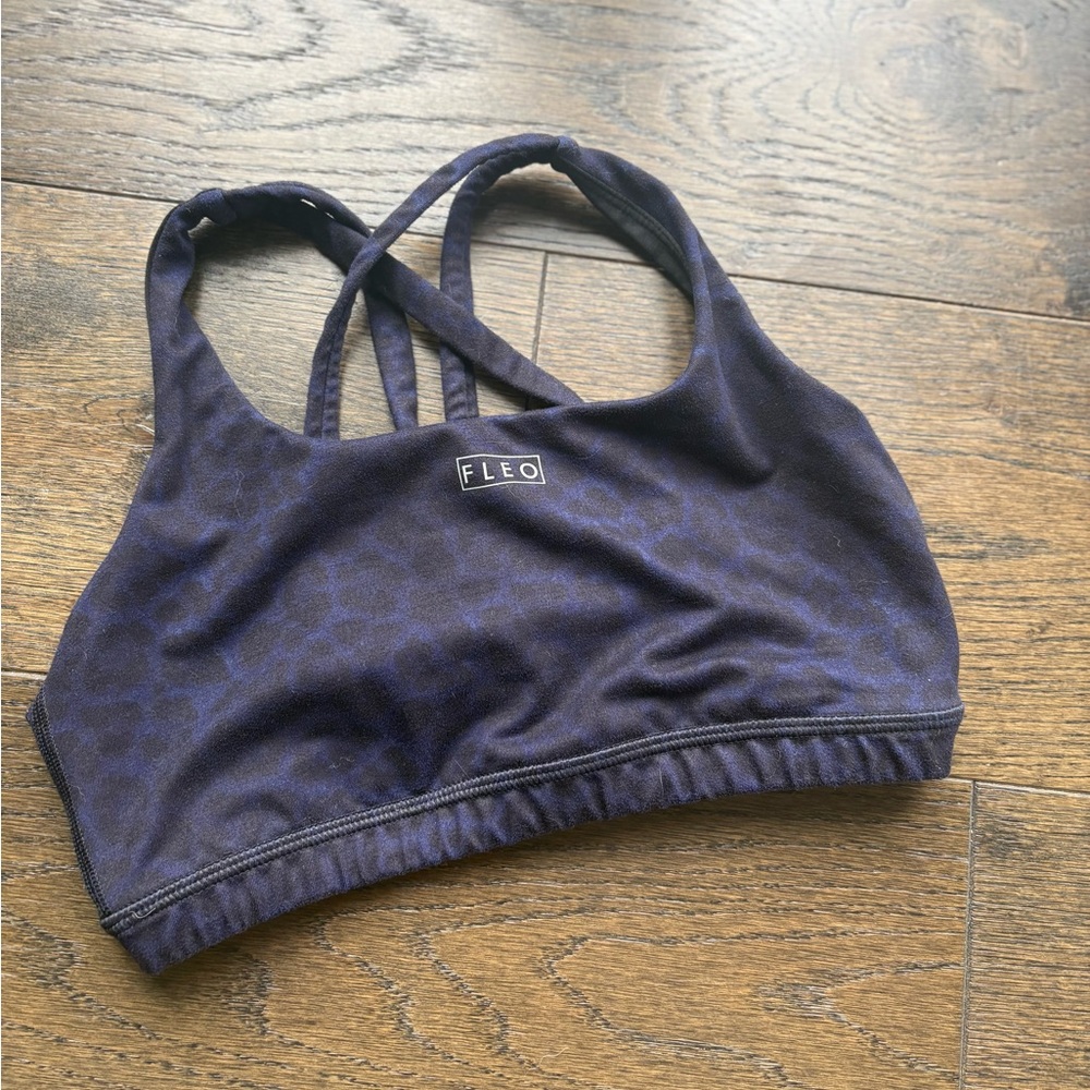 Midnight Leopard Isla Sports Bra